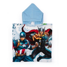 Πόντσο Θαλάσσης Marvel Avengers 40 Quick Dry Ice Blue DimCol