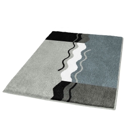 Πατάκι Μπάνιου Vanessa 5503 Platinum Grey Kleine Wolke 70X120 Acrylic
