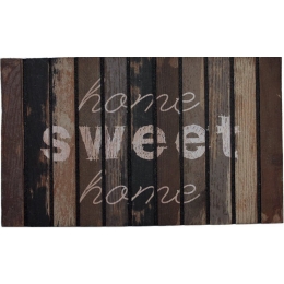 Πατάκι Εισόδου Ecomat 820 Home sw Home Slats 45X75cm Brown Sdim 45X75