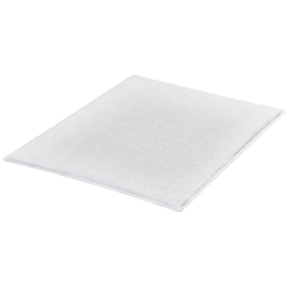 Πατάκι Μπάνιου Finn 5534 White Kleine Wolke 50X60 100% Βαμβάκι