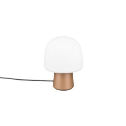 Φωτιστικό Επιτραπέζιο Steen 568200165 20x27cm 1xE14 10W Brown-White Trio Lighting