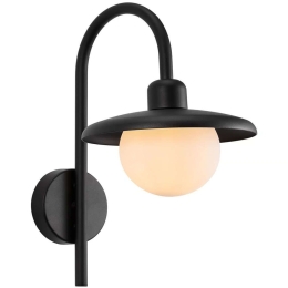 Φωτιστικό Τοίχου - Απλίκα Berlo 2418191003 21,2x30,8x39cm E27 10W Black-White Nordlux