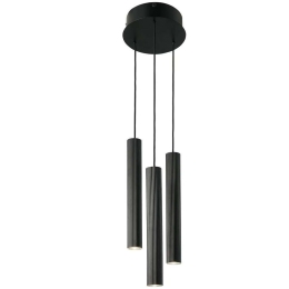Φωτιστικό Οροφής Vico 2412123003 22x40cm 3xGu10 5W Black Nordlux