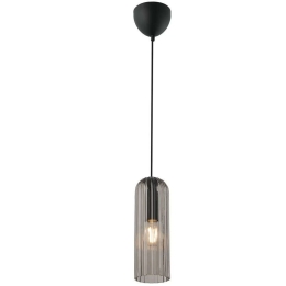 Φωτιστικό Οροφής Miella 2412523047 Φ10x30cm 1xE27 25W Black-Smoke Nordlux