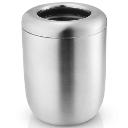 Φαγητοδοχείο Ισοθερμικό To Go 503080 11x11x14cm 640ml Inox-Black Eva Solo Ανοξείδωτο Ατσάλι