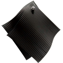 Πιάστρες Σιλικόνης (Σετ 2Τμχ) 530624 18x18cm Black Eva Solo Αλουμίνιο,Σιλικόνη