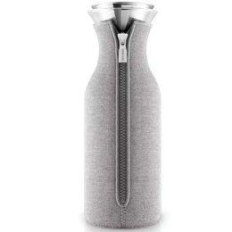 Καράφα Με Θήκη 567974 1000ml Light Grey Eva Solo Ατσάλι,Γυαλί