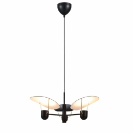 Φωτιστικό Οροφής Κρεμαστό Fabiola GU10 71x32cm Black Dftp