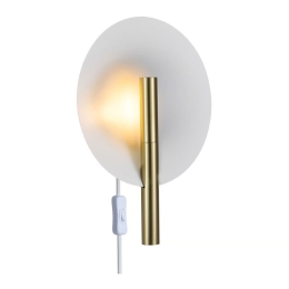 Φωτιστικό Τοίχου Furiko G9 31,6x42,3cm Brushed Brass Dftp