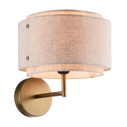 Φωτιστικό Τοίχου Takai E27 23x25cm Beige Dftp