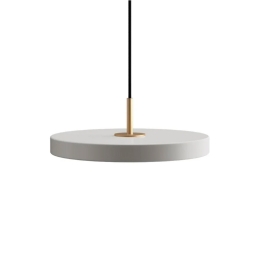 Φωτιστικό Οροφής Asteria Plus Mini Brass 2294 Φ31x10.5cm Led 1200lm 18W 2400-3000k Nuance Mist Umage