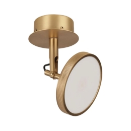 Φωτιστικό Οροφής Σποτ Asteria 2496 Φ12x14.1/17.8cm Led 500lm 6W 3000K Plated Brass Umage