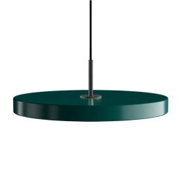 Φωτιστικό Οροφής Asteria Medium Black 2172C4173 Φ43x4cm Led 1300lm 16W 3000k Forest Green Umage