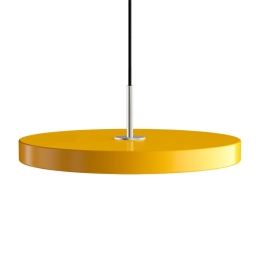 Φωτιστικό Οροφής Asteria Medium Steel 2175C4172 Φ43x4cm Led 1300lm 16W 3000k Saffron Yellow Umage
