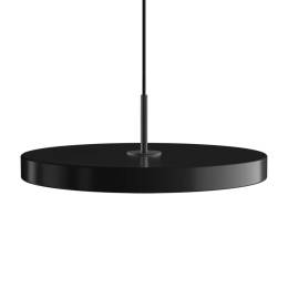 Φωτιστικό Οροφής Asteria Medium Black 2182C4173 Φ43x4cm Led 1300lm 16W 3000k Black Umage