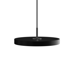 Φωτιστικό Οροφής Asteria Mini Black 2222C4175 Φ31x3.3cm Led 900lm 14W 3000k Black Umage