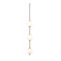 Φωτιστικό Οροφής Audrey 3 2255C2255-2 Φ12x77.1 Led 1290lm 24W 2700k Brass-Opal Umage