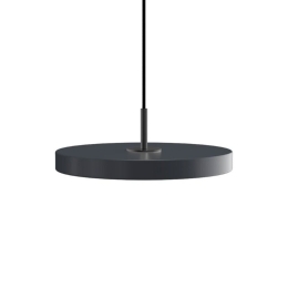 Φωτιστικό Οροφής Asteria Plus Mini Black 2289C4175 Φ31x10.5cm Led 1200lm 18W 2400-3000k Anthracite Umage