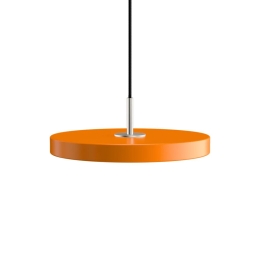Φωτιστικό Οροφής Asteria Mini Steel 2433C4174 Φ31x3.3cm Led 900lm 14W 3000k Nuance Orange Umage