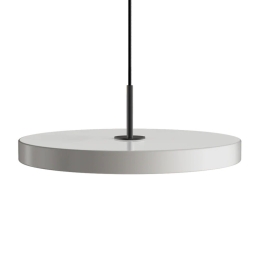 Φωτιστικό Οροφής Asteria Plus Medium Black 2566C4173 Φ43x14cm Led 1600lm 28W 2400-3000k Nuance Mist Umage