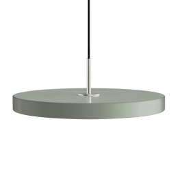 Φωτιστικό Οροφής Asteria Plus Medium Steel 2567C4172 Φ43x14cm Led 1600lm 28W 2400-3000k Nuance Olive Umage
