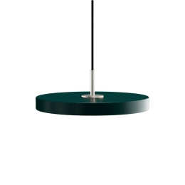 Φωτιστικό Οροφής Asteria Mini Steel 2208C4174 Φ31x3.3cm Led 900lm 14W 3000k Forest Green Umage