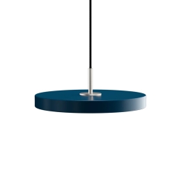 Φωτιστικό Οροφής Asteria Mini Steel 2209C4174 Φ31x3.3cm Led 900lm 14W 3000k Petrol Blue Umage