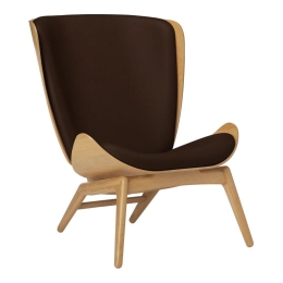 Πολυθρόνα The Reader Hope Leather 5502C5502-11 78x91x105cm Oak Brown