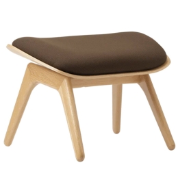 Σκαμπό The Reader Ottoman 5583NC705-10 60x46x42cm Oak Mocca