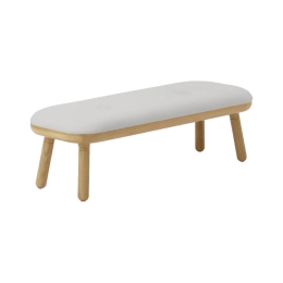 Σκαμπό Μακρύ Χαμηλό Paff 5611C5610-1C733-03 94x35x30.5cm Oak Sterling Umage