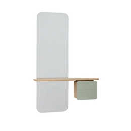 Καθρέπτης Τοίχου One More Look 5620C5620-8 78x15x118cm Oak Nuance Olive Umage