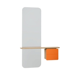 Καθρέπτης Τοίχου One More Look 5620C5620-10 78x15x118cm Oak Nuance Orange Umage