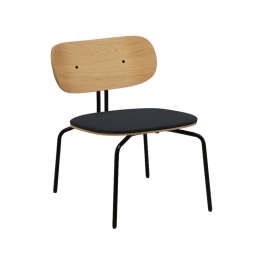 Καρέκλα Τραπεζαρίας Curious 5917-3C730-04 54.5x66.4x71.5cm Black Shadow