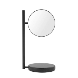 Καθρέπτης Επιτραπέζιος Pose 605690 21x39cm Black Normann Copenhagen Μάρμαρο,Γυαλί