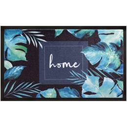 Πατάκι Εισόδου Image 065 Home Leaves 45X75cm Turquoise-Green Sdim 45X75