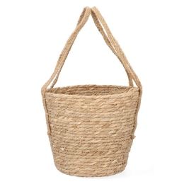 Καλάθι Lumbo 163916 28x25cm Natural Seagrass