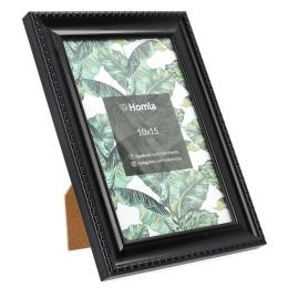 Κορνίζα Lens 164552 10x15cm Black Πλαστικό,Mdf
