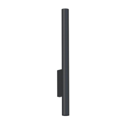 Φωτιστικό Τοίχου Fourty XL 10759 4x7,5x60cm 2xGU10 10W Black Nowodvorski