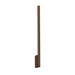 Φωτιστικό Τοίχου Laser XL 10832 2,5x6,5x78cm 2xG9 10W Chocolate Nowodvorski