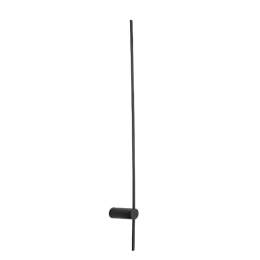 Φωτιστικό Τοίχου - Απλίκα Saber L 10854 5,5x13,5x120cm 16W 4000K Black Nowodvorski