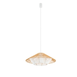 Φωτιστικό Οροφής Japandi S 11156 50x160cm 1xE27 25W Natural Nowodvorski