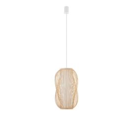 Φωτιστικό Οροφής Puket M 11161 26x160cm 1xE27 25W Natural Nowodvorski