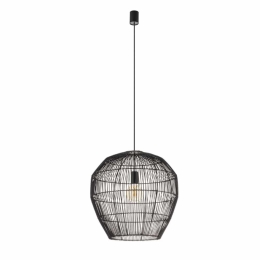 Φωτιστικό Οροφής Haiti M 11167 50x160cm 1xE27 25W Black Nowodvorski