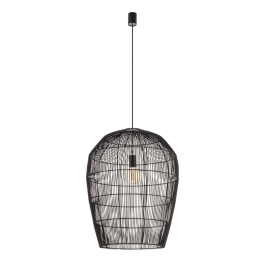 Φωτιστικό Οροφής Haiti L 11168 53x160cm 1xE27 25W Black Nowodvorski