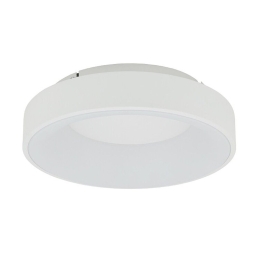 Φωτιστικό Οροφής - Πλαφονιέρα Nikki Round 11203 38x9,5cm 32W Led 4000K White Nowodvorski