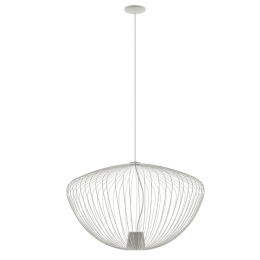 Φωτιστικό Οροφής Pumpkin L 11251 70x200cm 1xGU10 10W Light Grey Nowodvorski