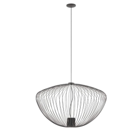 Φωτιστικό Οροφής Pumpkin L 11252 70x200cm 1xGU10 10W Grey Nowodvorski