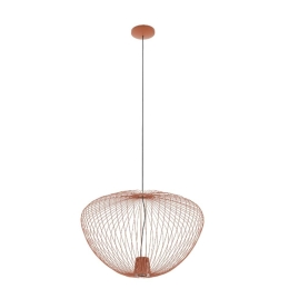 Φωτιστικό Οροφής Pumpkin L 11494 70x200cm 1xGU10 10W Terracotta Nowodvorski