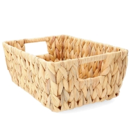 Καλάθι Hyacinth 200261 29x22x12cm Natural Υδροϋάκινθος