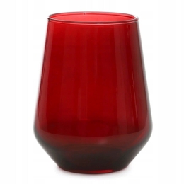 Ποτήρι Νερού Loves Whisper 227615 400ml Red Γυαλί